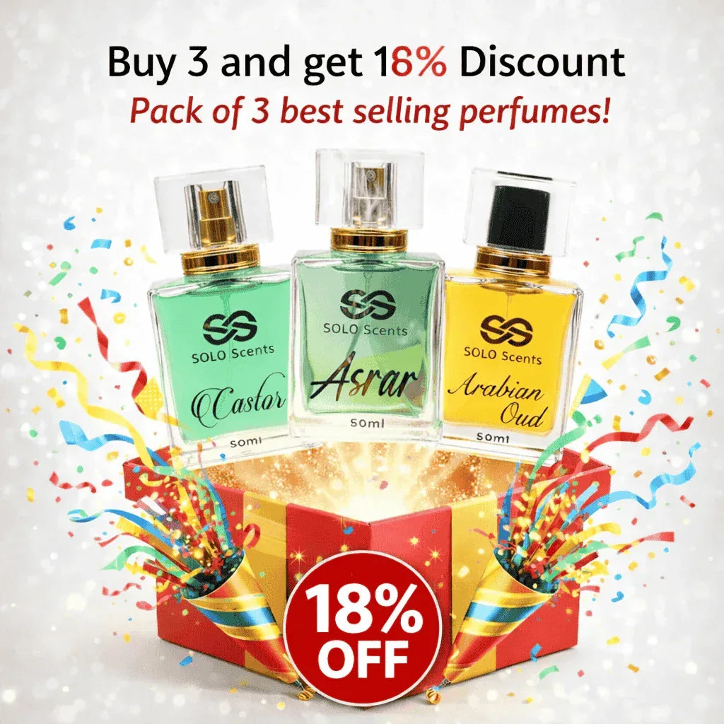 Buy-3 and Get 18% Extra Discount - SOLO Scents